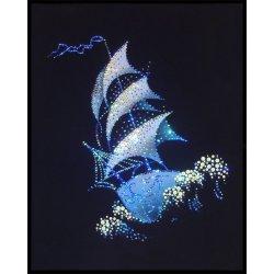 Картина Летучий голландец c кристаллами Swarovski