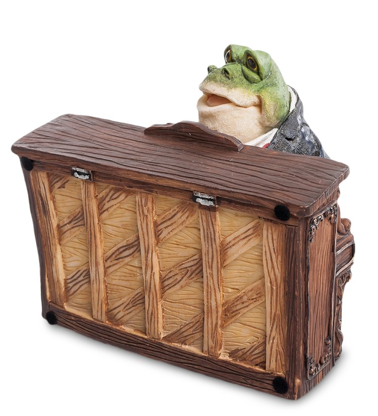 Фигурка Лягушка - Пианист Sealmark FG-6213-XD, оборотная сторона