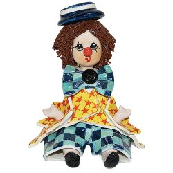 Статуэтка из фарфора маленький Клоун