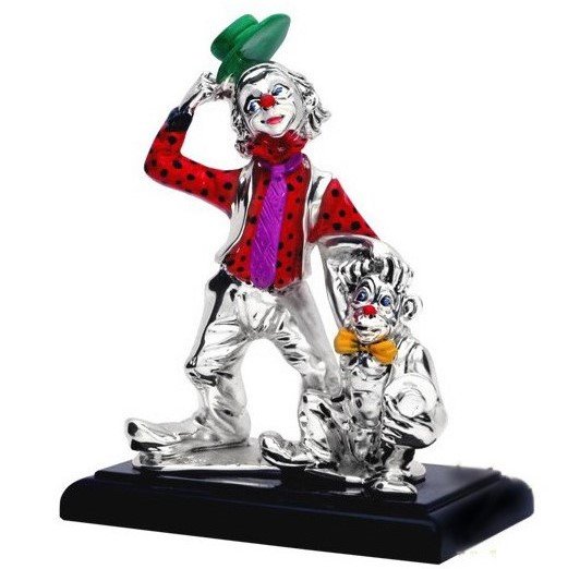Фигурка Клоун с обезьянкой Valenti MA114