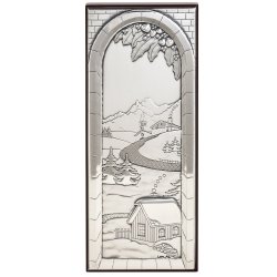 Картина Времена года - Зима, Размер 5х13 см