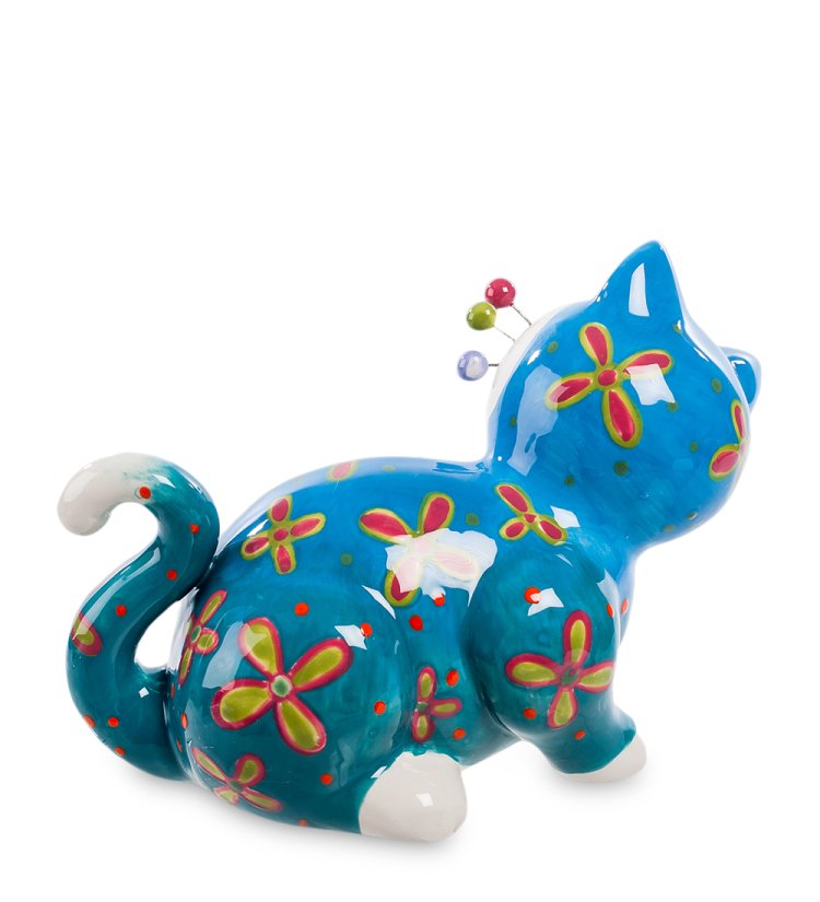 Статуэтка из керамики Кот Кексик Pavone CMS-31/29, фотография со спины