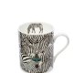 Кружка из фарфора Зебра в очках Fasano Pavone JK-262