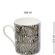 Кружка из фарфора Зебра в очках Fasano Pavone JK-262, оборотная сторона
