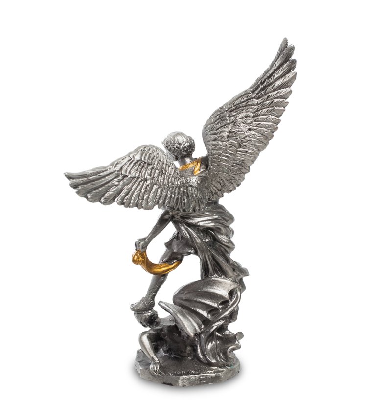 Статуэтка Святой Архангел Михаил Veronese WS-833, оборотная сторона