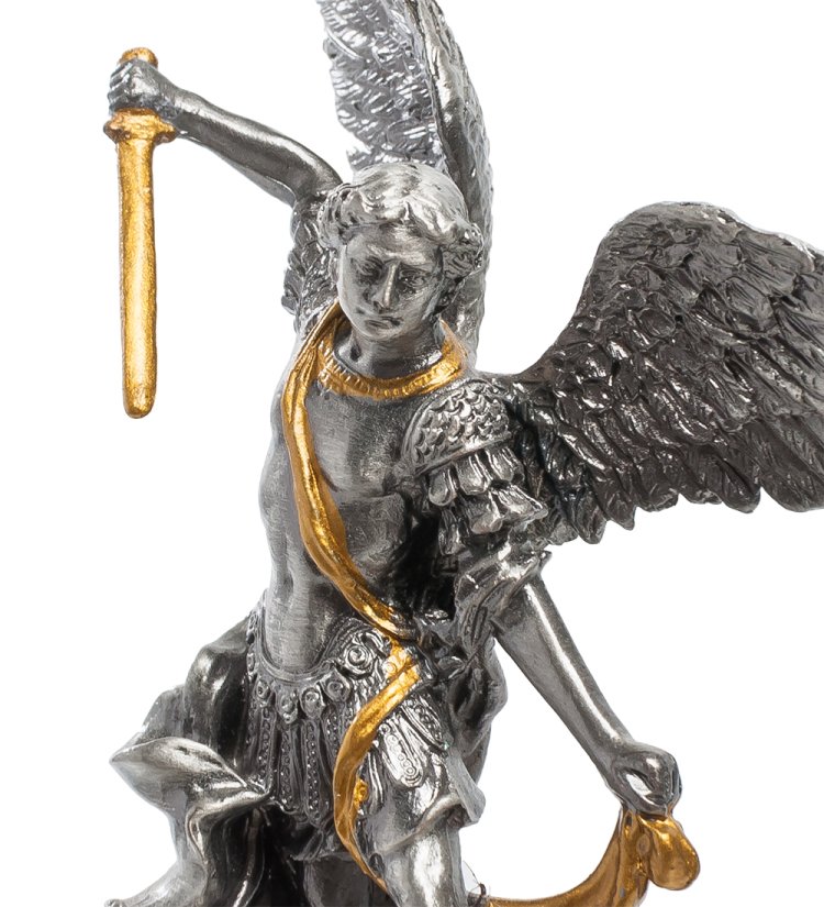 Статуэтка Святой Архангел Михаил Veronese WS-833, вид профиль