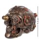Шкатулка в стиле Стимпанк Медный Череп Veronese WS-385