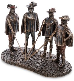 Статуэтка Мушкетеры - один за всех и все за одного