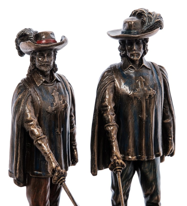 Статуэтка Мушкетеры - один за всех и все за одного Veronese WS-1023, увеличенный вид деталей 2