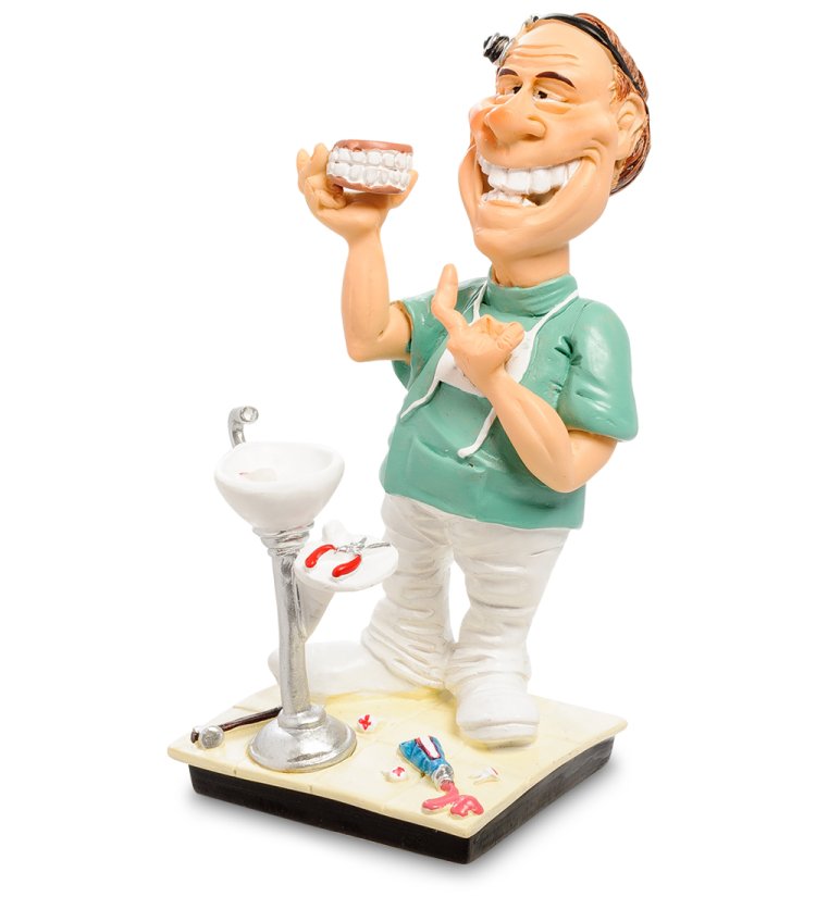 Статуэтка Стоматолог The Comical World of Stratford RV-954, вид профиль