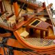 Модель британского линейного корабля HMS Victory 1668 г. фото палубы