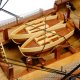 Модель британского линейного корабля HMS Victory 1668 г. фото шлюпок
