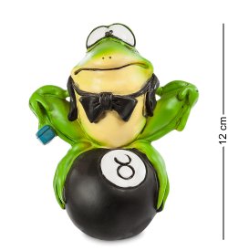 Фигурка-лягушка Бильярдист Билли