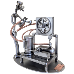 Климат-техник - Фигурка из металла