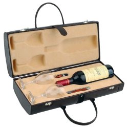 Тубус для вина с винными аксессуарами Рислинг