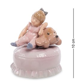 Музыкальная фигурка Малышка и Щенок