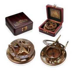 Солнечные часы с компасом Gilbert &amp; Sons