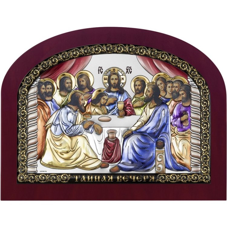 Икона Тайная Вечеря, размер 22х17 см
