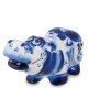 Большая Фигурка Бегемот Голубая гжель ГЛ-119