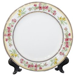 Набор из 6-ти десертных тарелок Клематисы