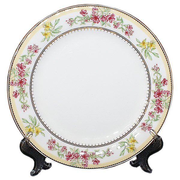 Набор из 6-ти десертных тарелок Клематисы