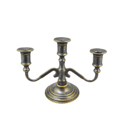 Канделябр на 3 свечи Ночной Цветок