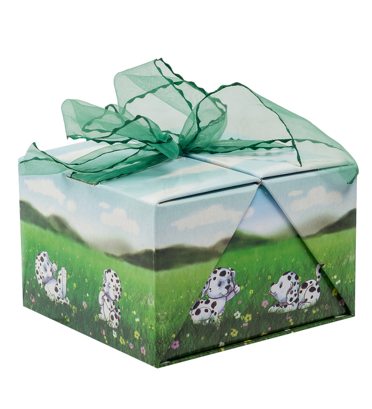 Статуэтка из фарфора Щенок Далматинец Pavone JP-02/ 3, упаковка