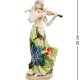 Статуэтка из фарфора Девушка Волшебная скрипка Pavone JP-37/ 7