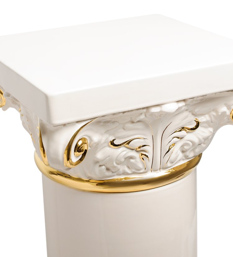 Керамическая колонна Афины, высота 72 см Ahura, фотография верха