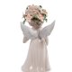 Статуэтка из фарфора Ангелочек в цветах Pavone JP-05/ 7, фотография со спины