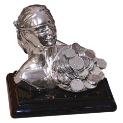 Статуэтка Фортуна бюст на подставке