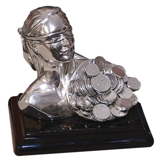 Статуэтка Фортуна бюст на подставке