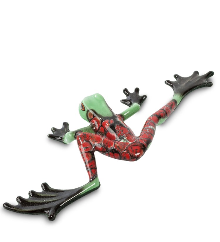 Фигурка из фарфора Гималайская Лягушка Pavone JP-32/ 8, вид сзади