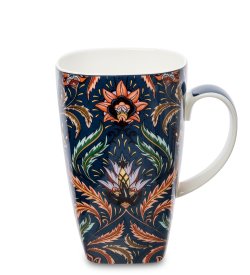 Кружка из фарфора Яркий Цветок