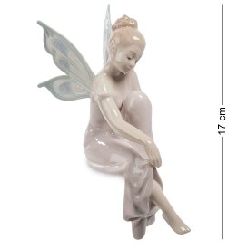 Фарфоровая Фигурка на полку Фей в длинном платье