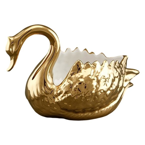 Чаша для фруктов Лебедь