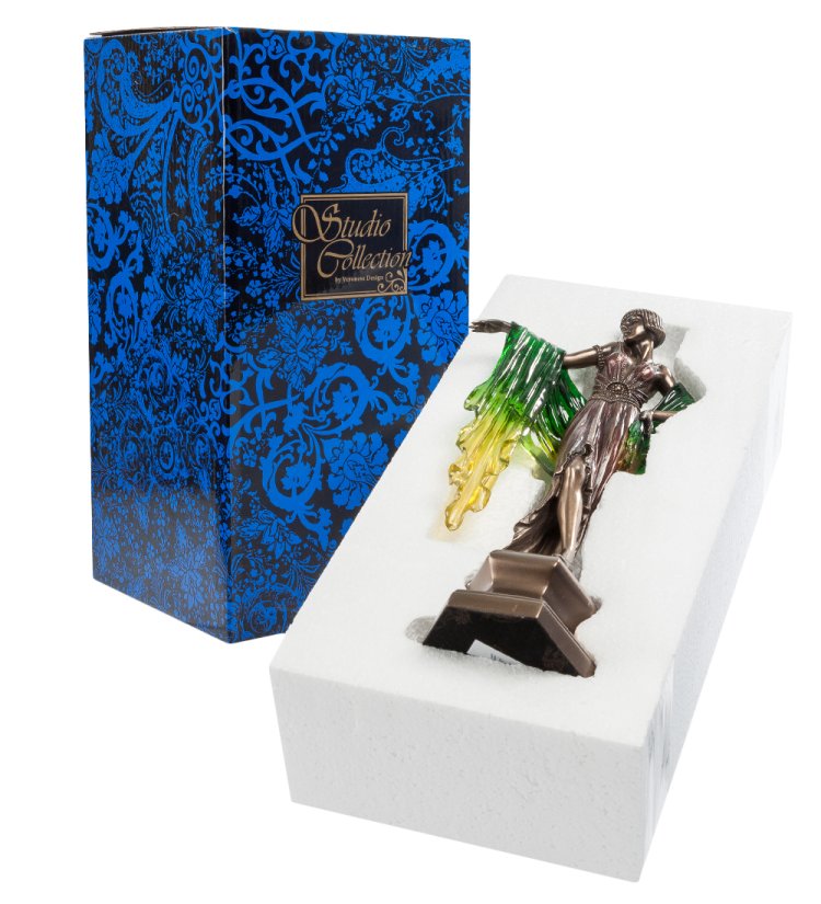 Статуэтка Леди с палантином Veronese WS-452, упаковочный вид
