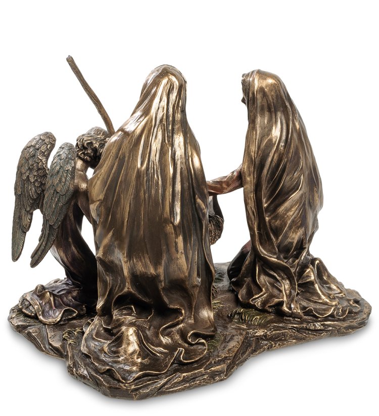 Статуэтка Рождество Христово Veronese WS-874, оборотная сторона