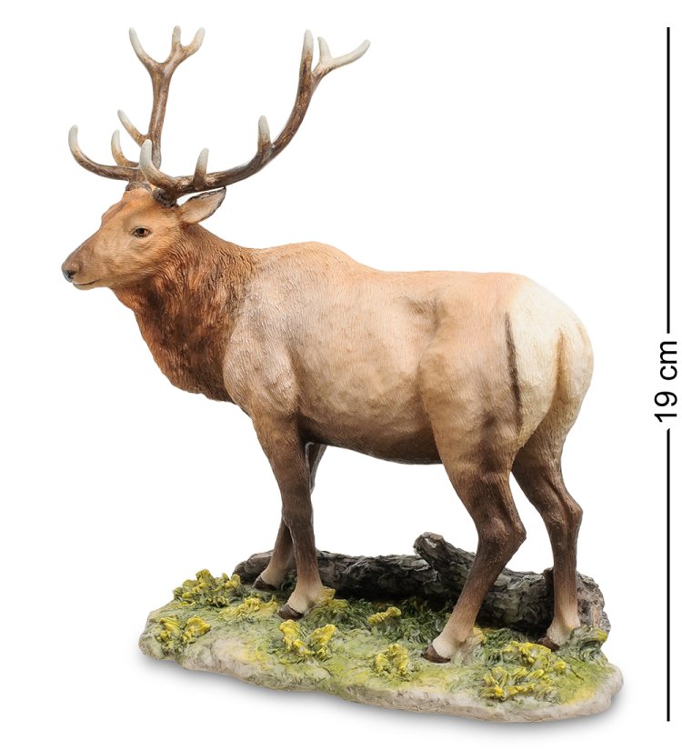 Статуэтка Лось - Лесной Гость Veronese WS-846