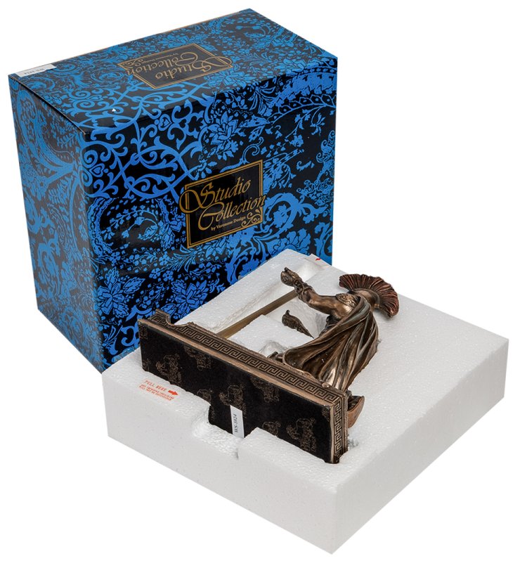 Статуэтка с ножом канцелярским Римский воин Veronese WS-1024, упаковочный вид