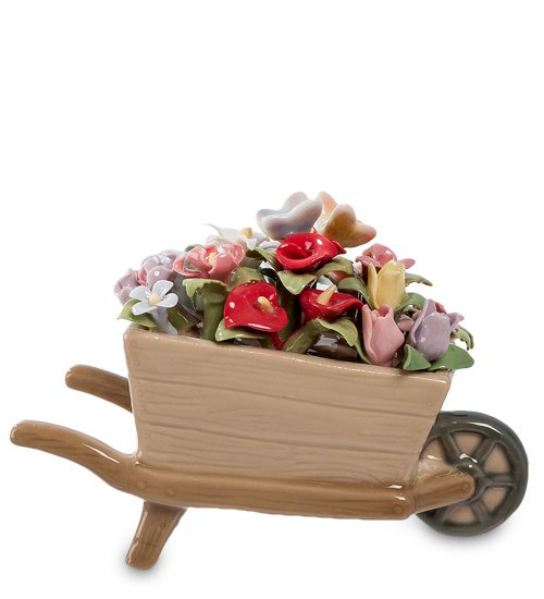 Композиция из керамики Весенние цветы Pavone CMS-33/43, оборотная сторона