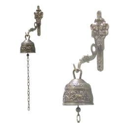 Колокольчик придверный Библейский, малый, бронзовый
