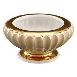 Керамическая конфетница Афины, Бежевая