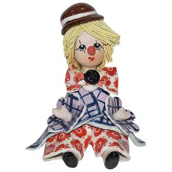 Фарфоровая статуэтка маленький Клоун