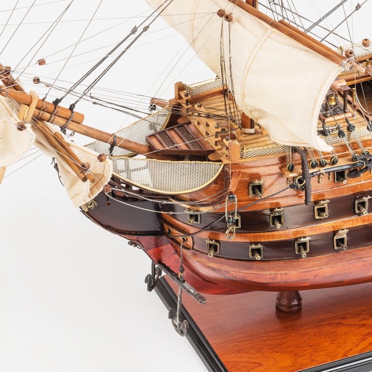 Модель корабля Victory (Виктори) с медным дном