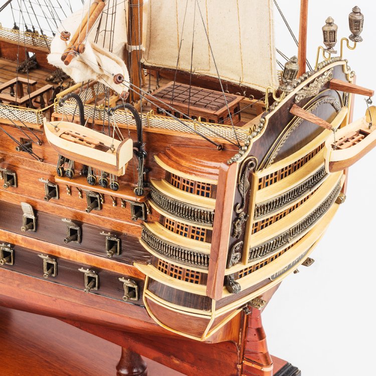Модель корабля Victory (Виктори) с медным дном