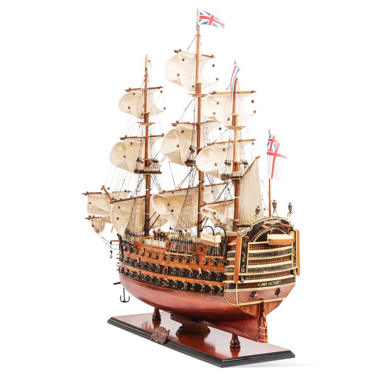 Модель корабля Victory (Виктори) с медным дном