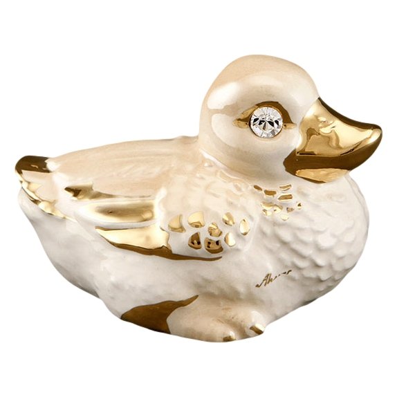 Статуэтка Золотой Утёнок, Размер 8х6х5 см