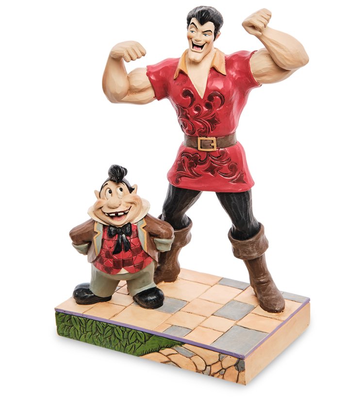 Статуэтка Гастон и Лефу - Красавица и чудовище Disney Traditions 906753