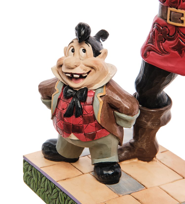 Статуэтка Гастон и Лефу - Красавица и чудовище Disney Traditions 906753, увеличенный вид деталей
